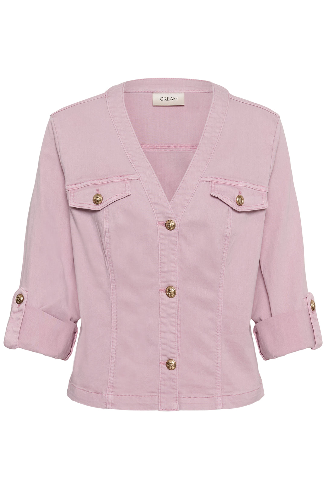 Veste mi-saison boutonnée Visti - Mélange coton et lyocell