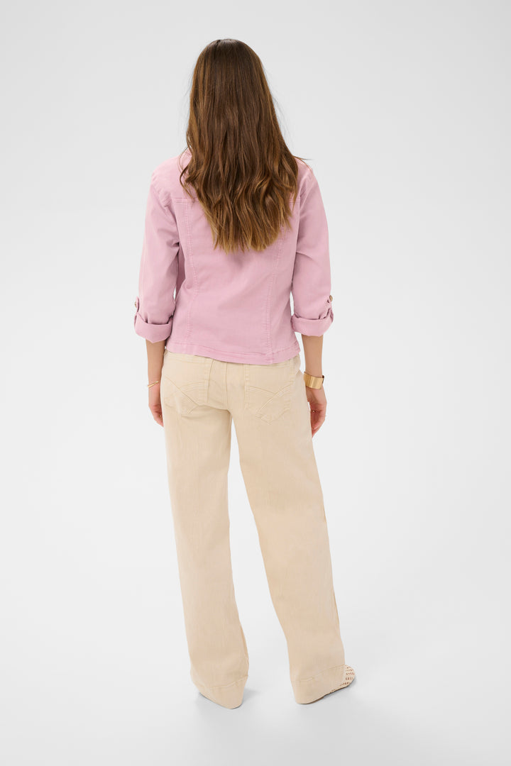 Veste mi-saison boutonnée Visti - Mélange coton et lyocell