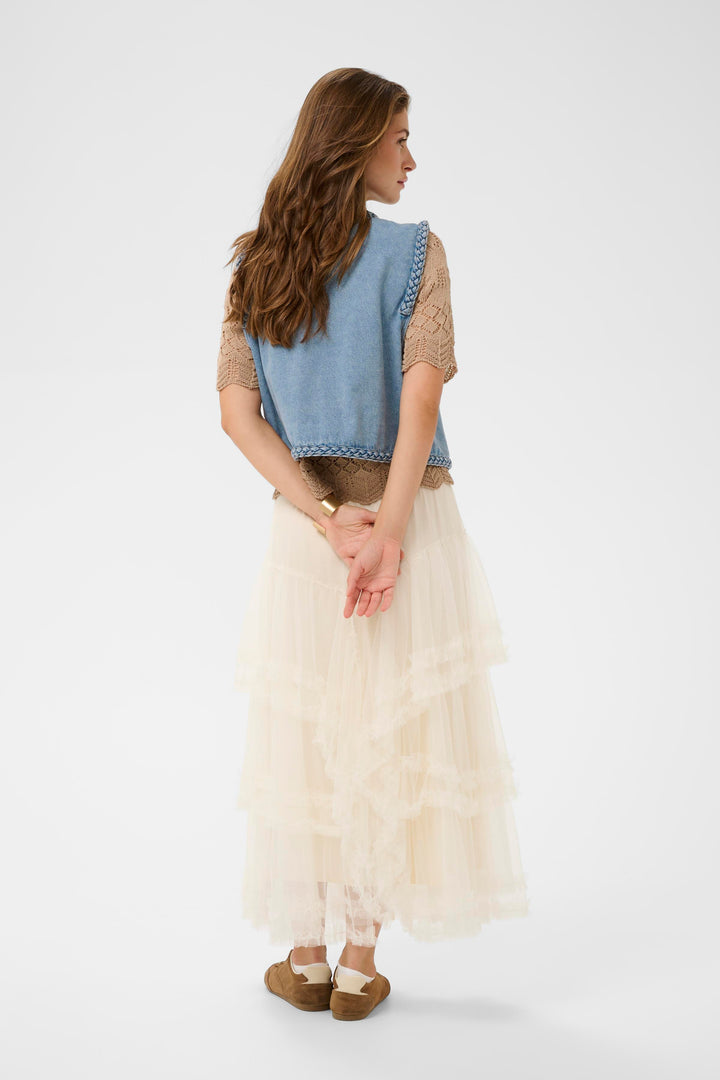 Veste sans manches Rina - Denim extensible