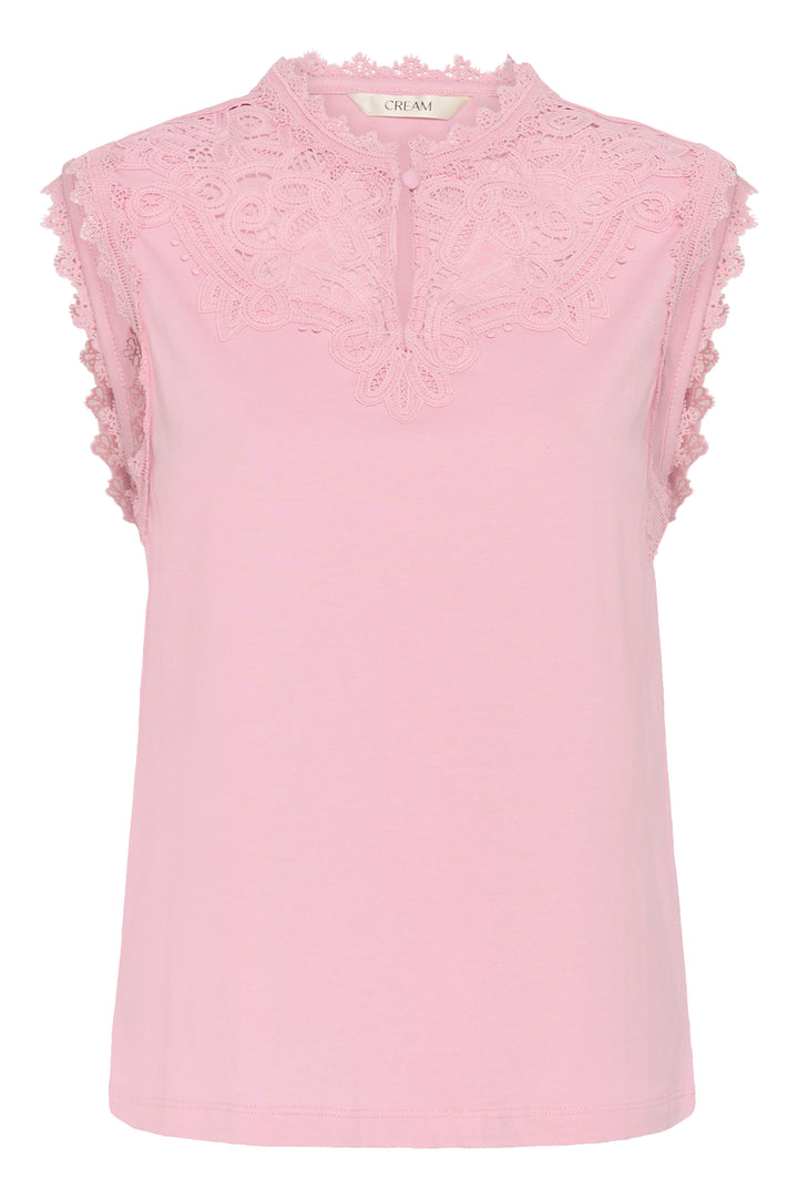 Blouse sans manches Suny - Broderie au col