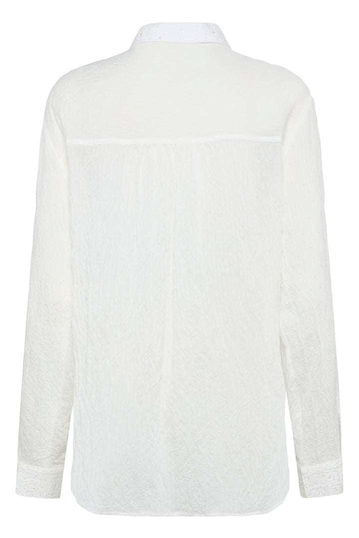 Chemise blanche fluide Jilian - Manches longues