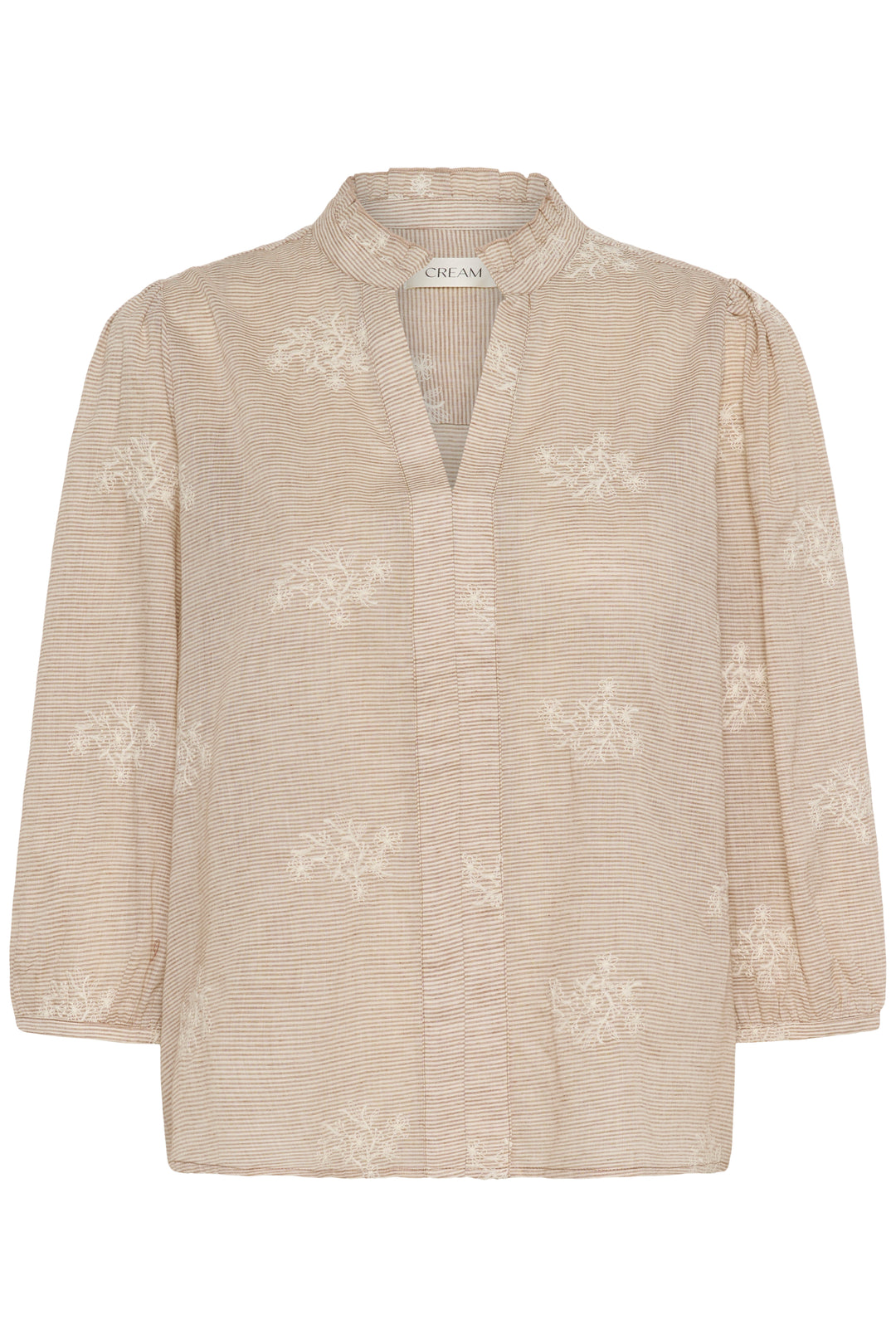 Blouse légère en coton brodé Korey