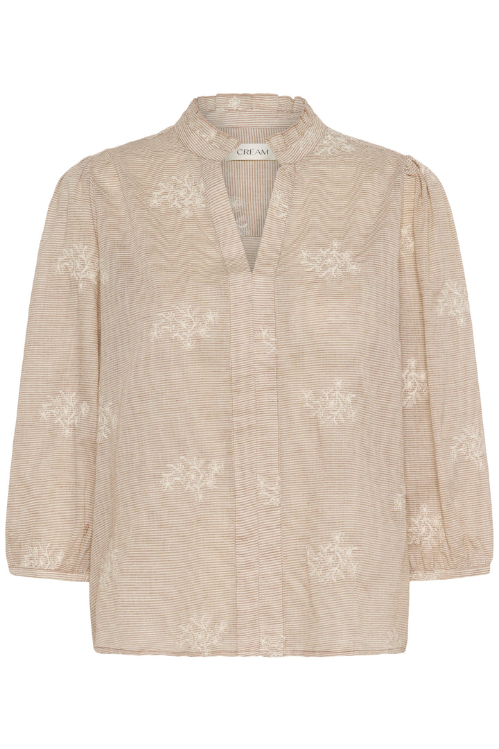 Blouse légère en coton brodé Korey