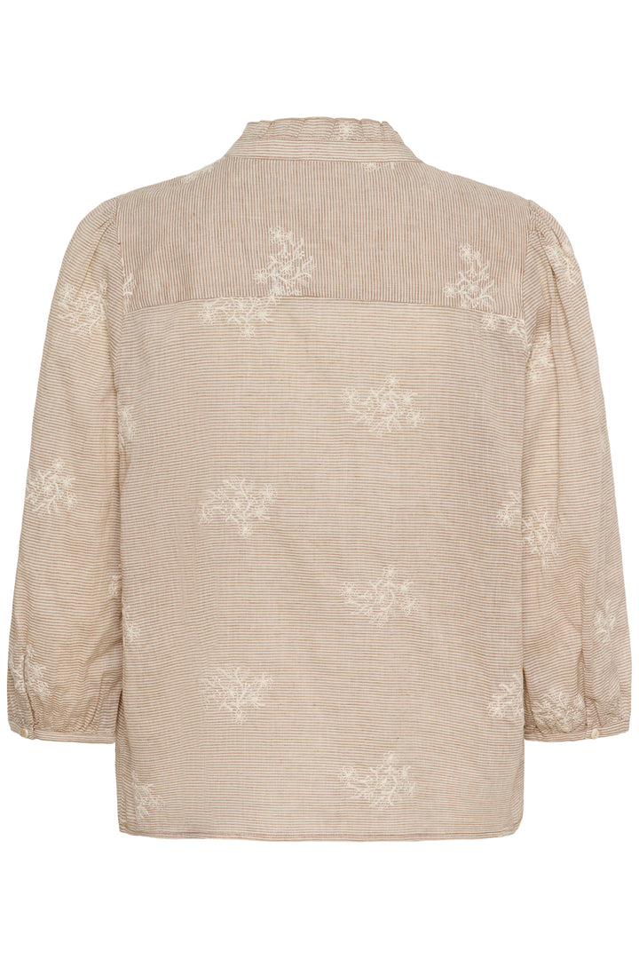 Blouse légère en coton brodé Korey