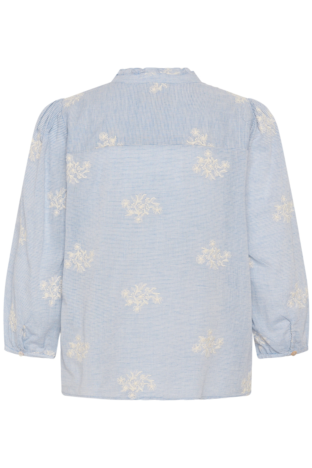 Blouse légère en coton brodé Korey