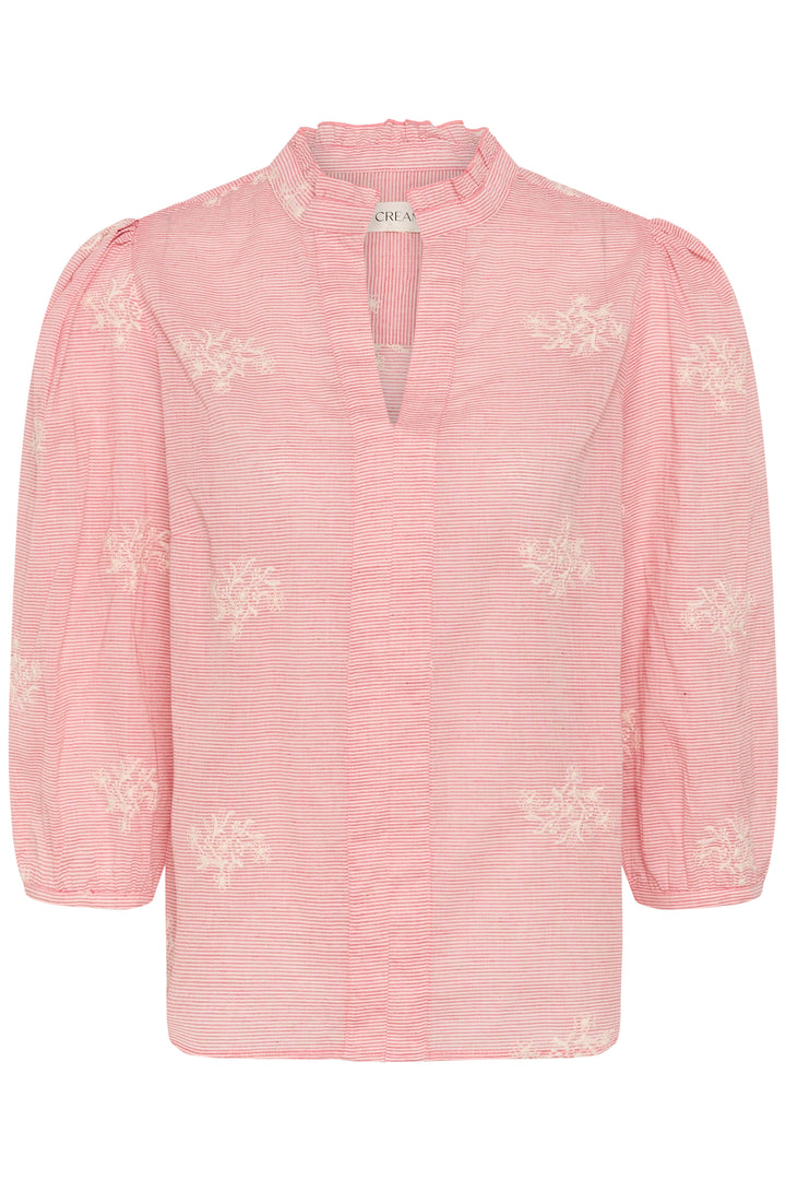 Blouse légère en coton brodé Korey