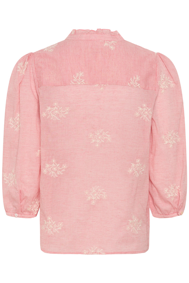 Blouse légère en coton brodé Korey