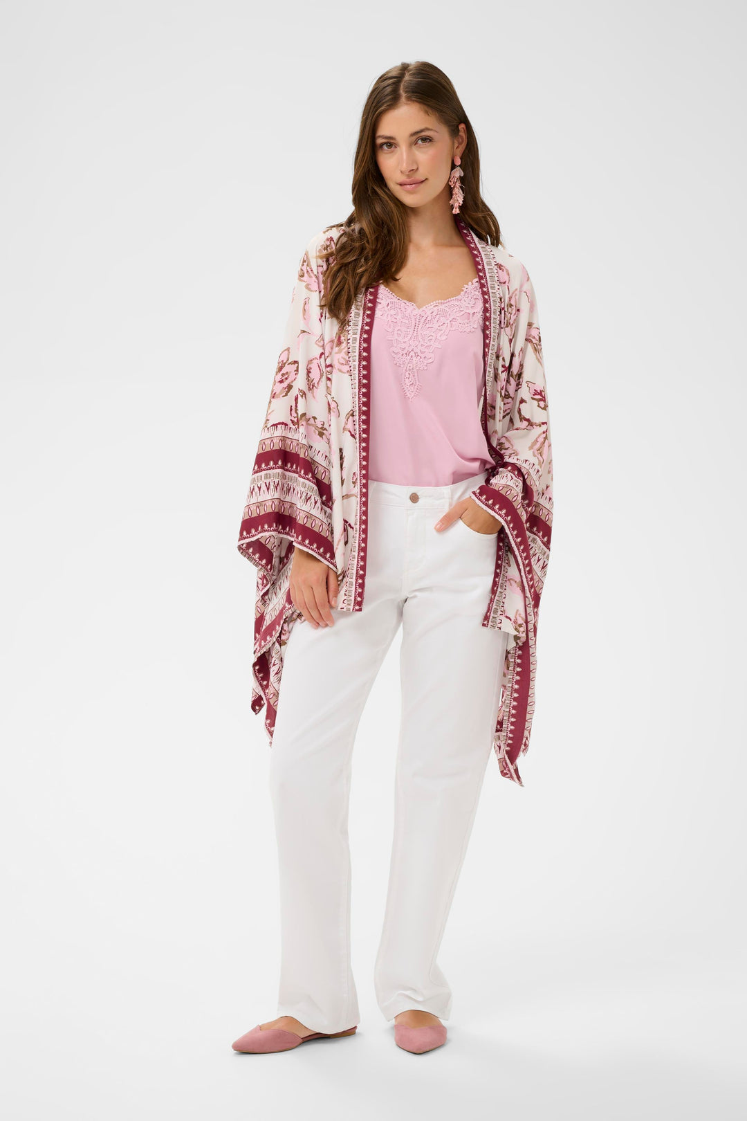 Kimono court Kamoil - Superposition fluide