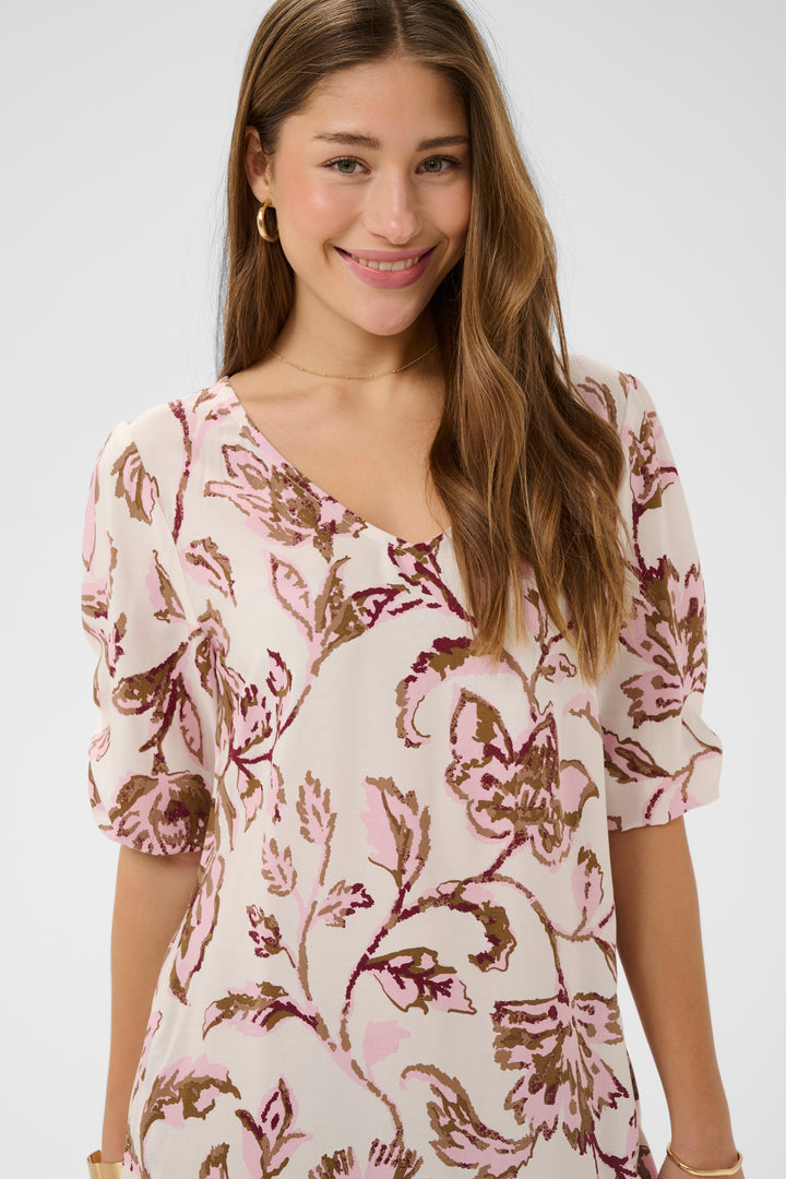 Robe avec imprimé floral Tiah - Viscose écoresponsable