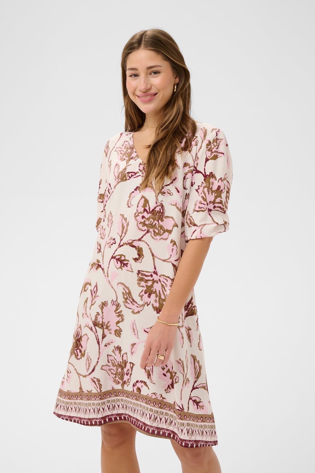 Robe avec imprimé floral Tiah - Viscose écoresponsable