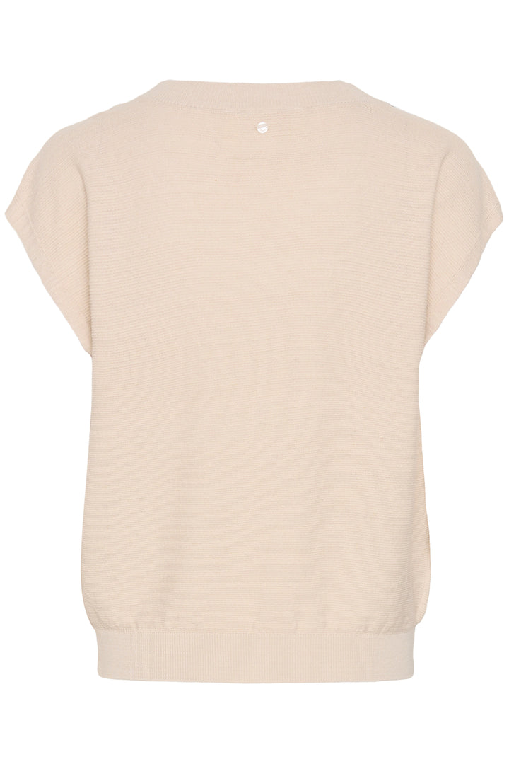 Haut manches courtes Evisa - Maille en lin et coton