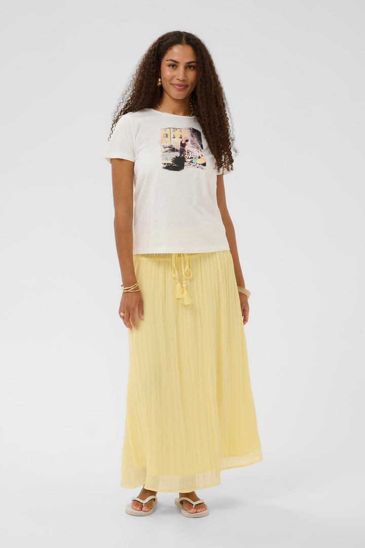 T-shirt imprimé style collage Strina - 100% coton