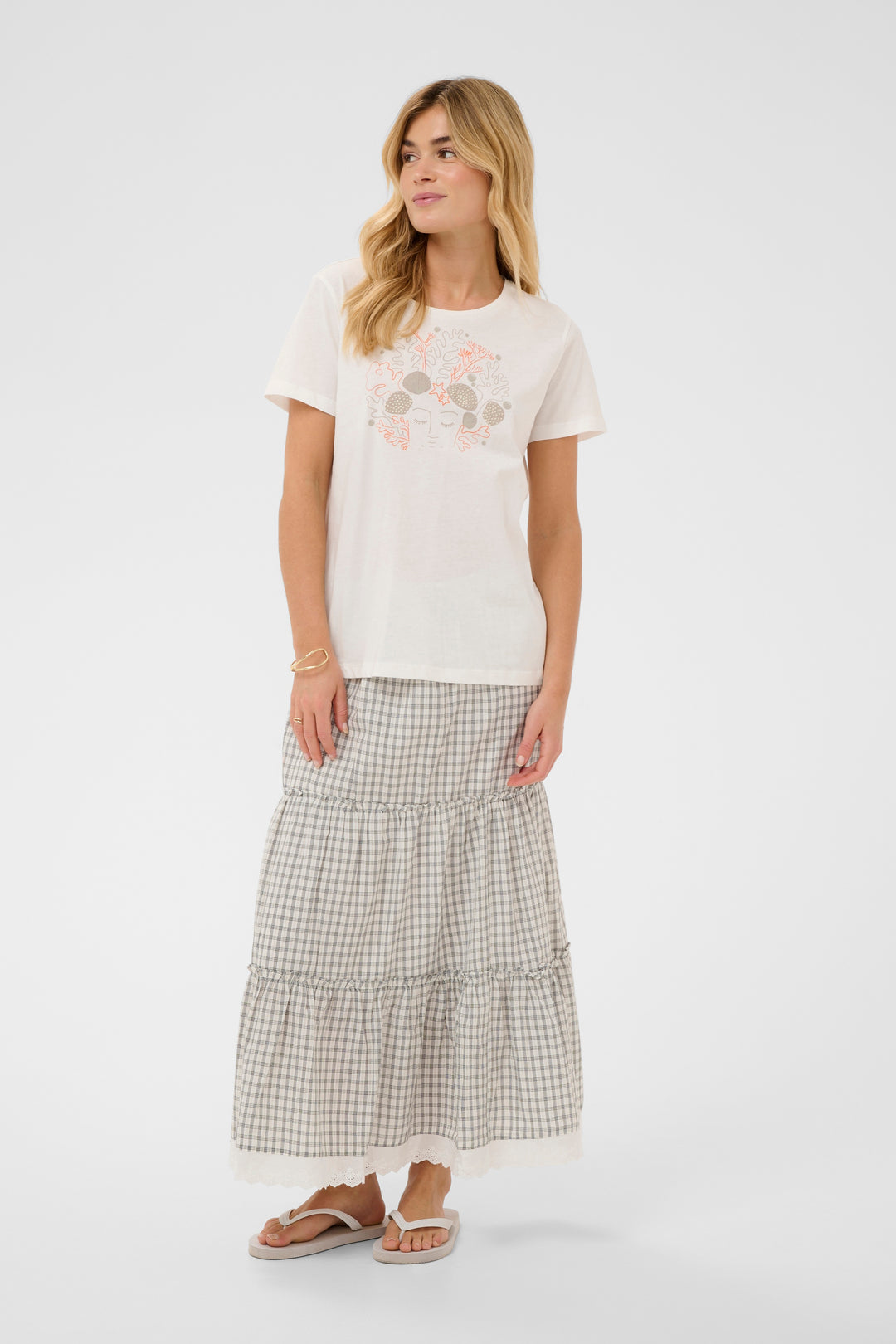 T-shirt imprimé Sunnia - 100% coton