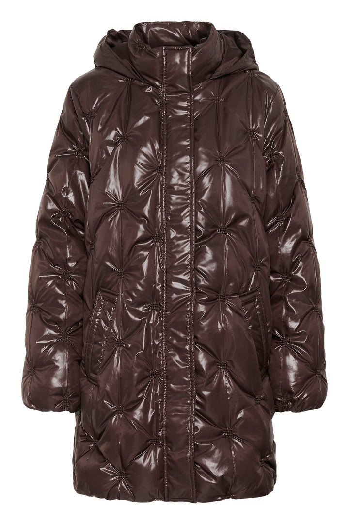 Manteau matelassé Drakie - Fini lustré et texturé