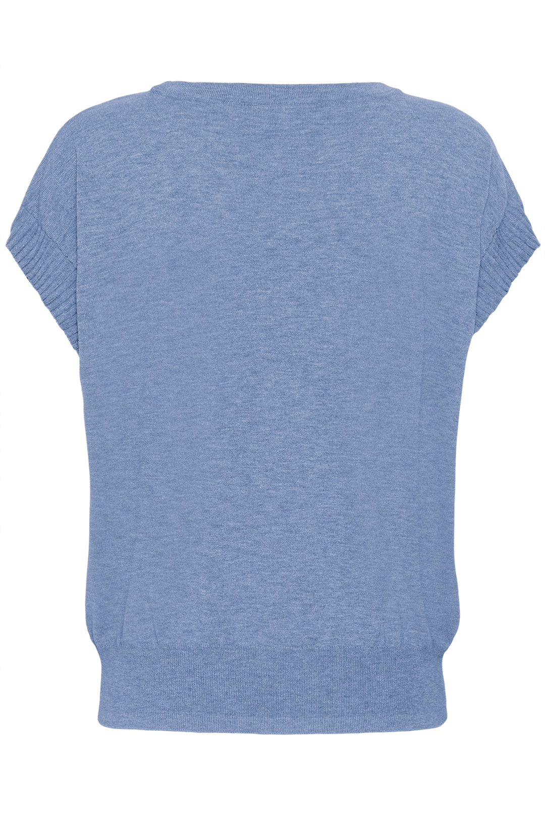 Haut en tricot écoresponsabl Dela - Avec grande fleur en relief et coupe décontractée