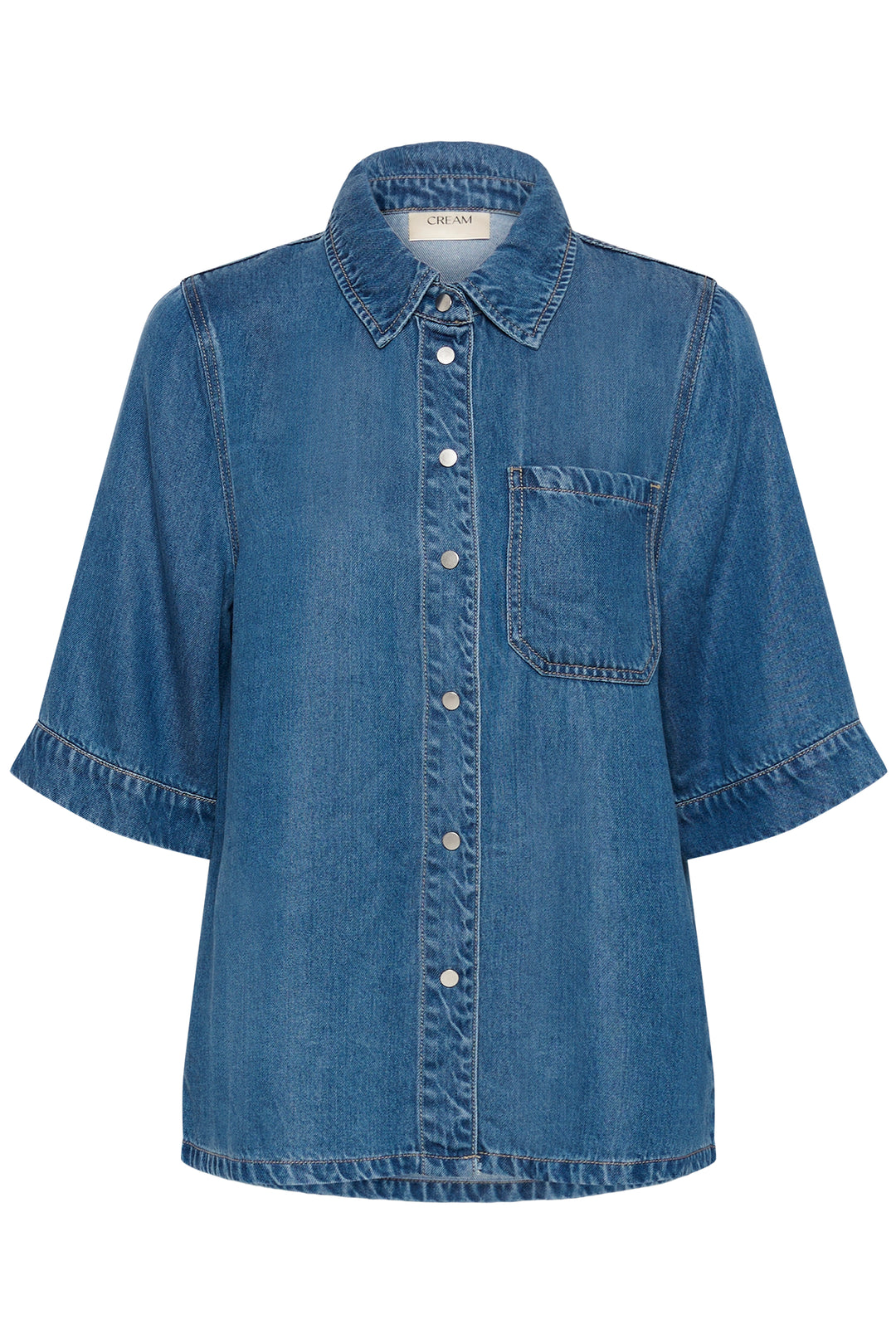 Chemise au style denim Marelli - Coupe ample et relax