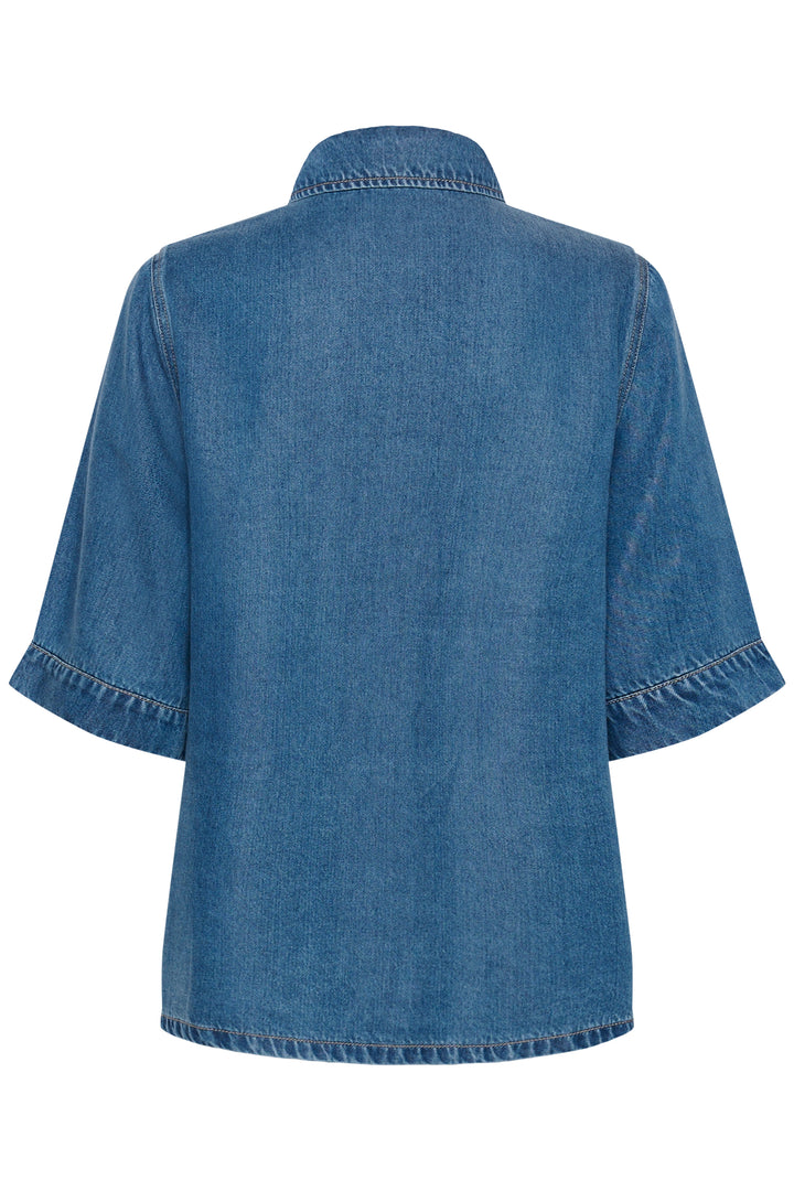 Chemise au style denim Marelli - Coupe ample et relax