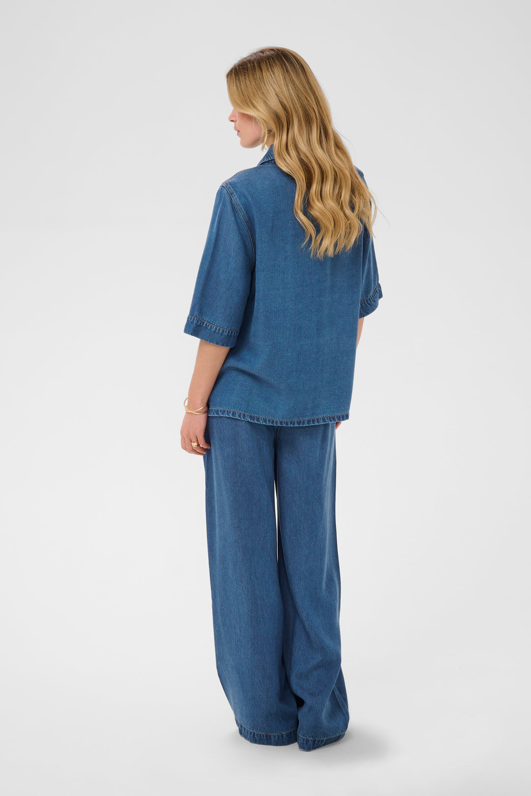 Chemise au style denim Marelli - Coupe ample et relax