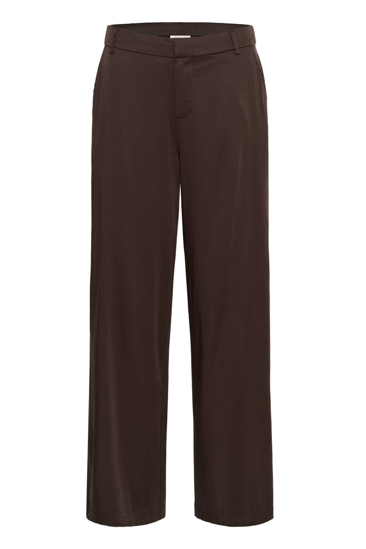 Pantalon long Thelma - Avec fini satiné et jambes amples