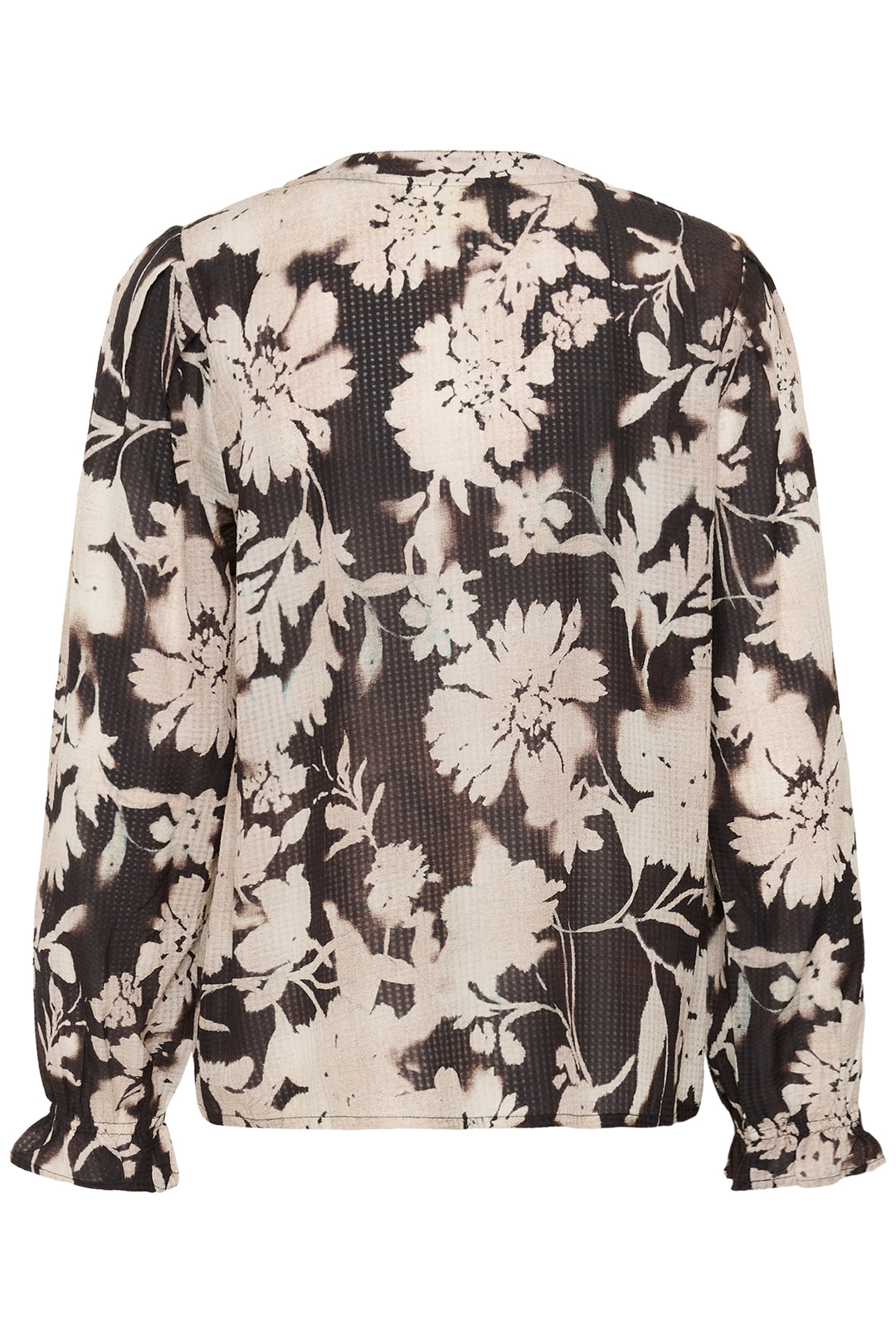 Blouse au motif floral Hailey - Avec encolure à nouer
