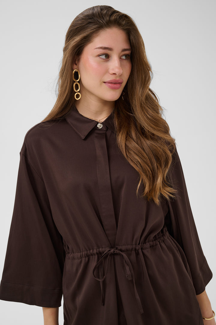 Chemise longue Thelma - À taille ajustable et mélange de lyocell