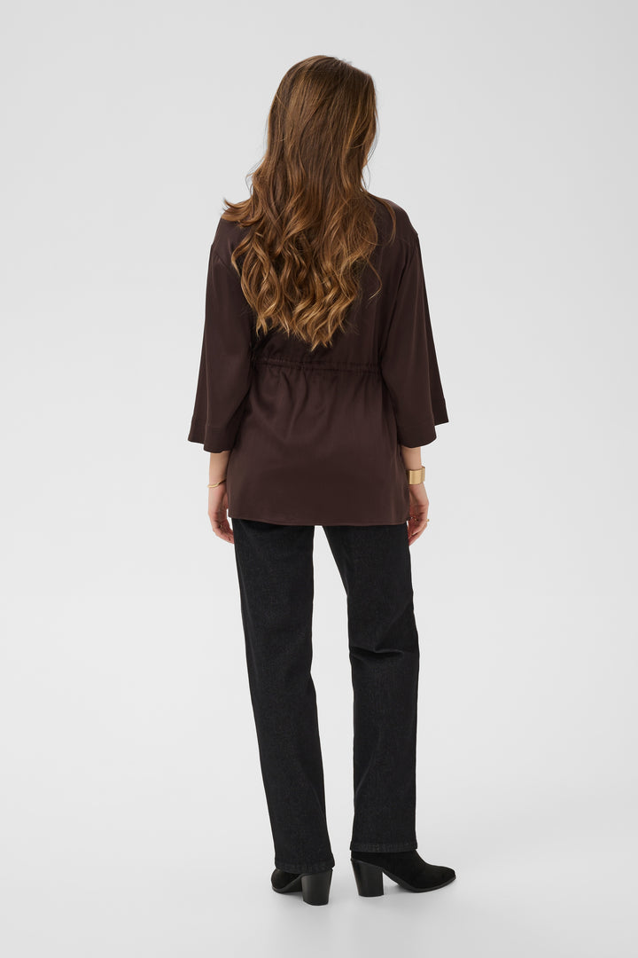 Chemise longue Thelma - À taille ajustable et mélange de lyocell