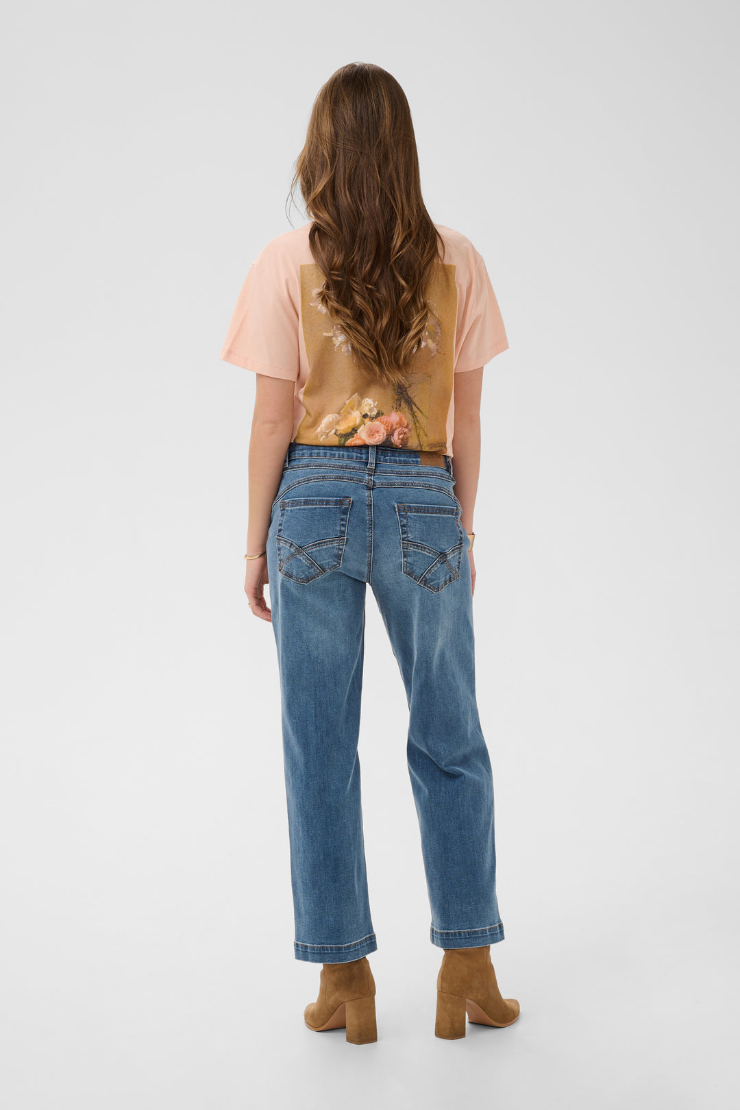 Jeans 7/8 Noemi - En denim et coupe décontractée coco fit