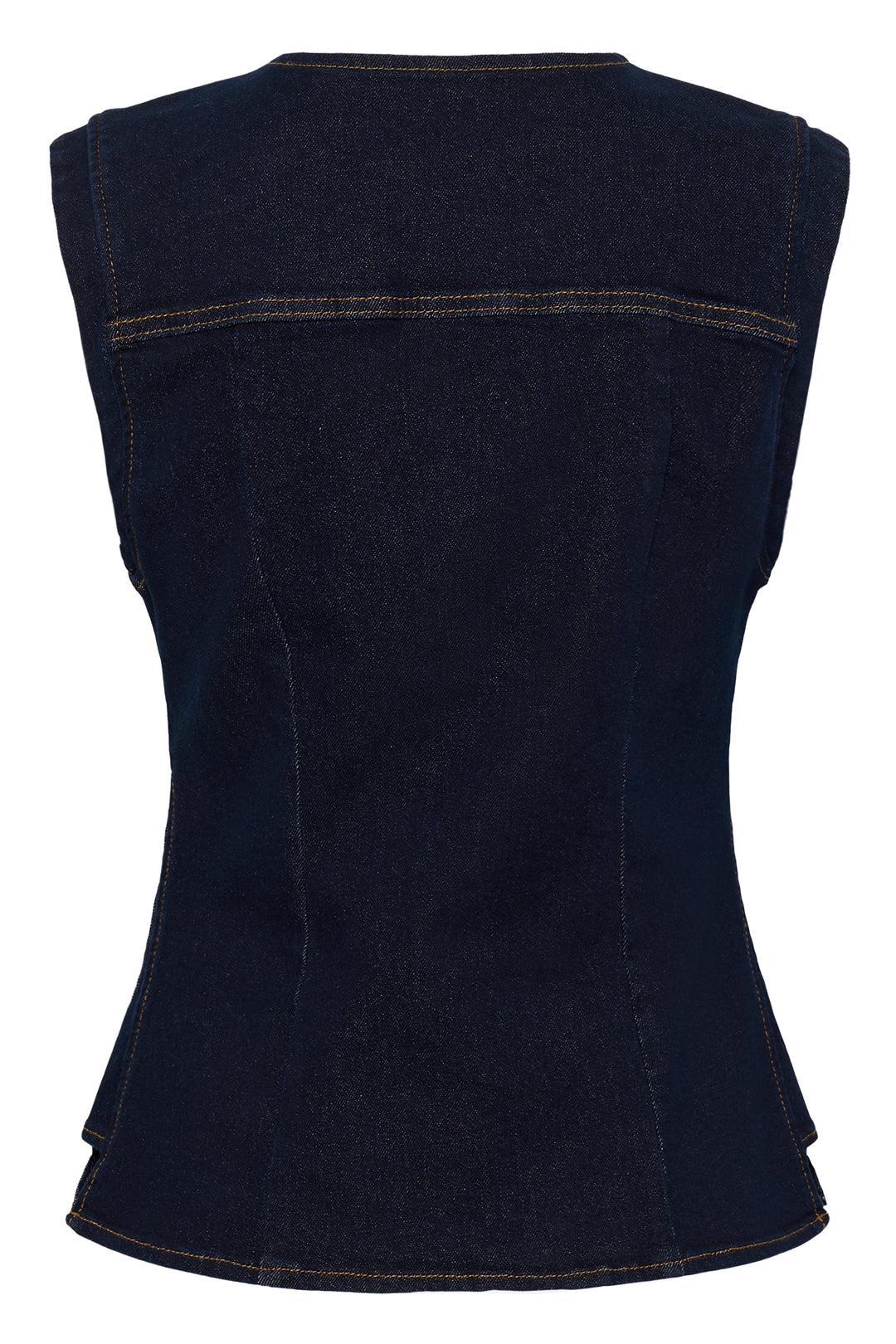 Veston en denim sans manches Damy - Mélange de coton