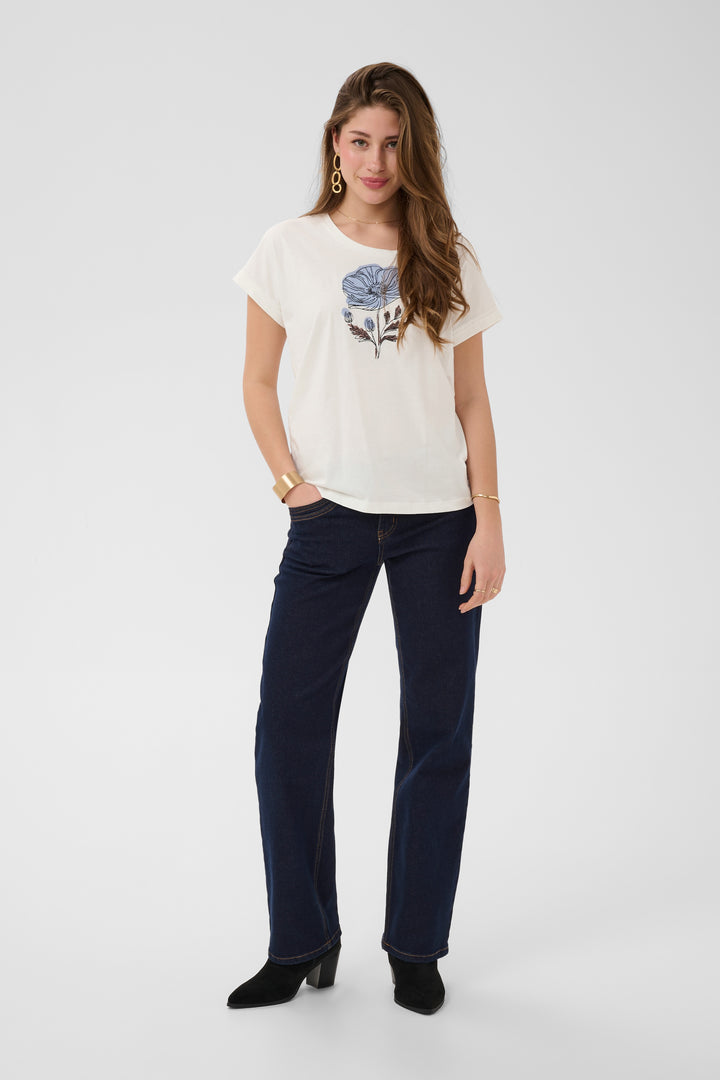 T-shirt au motif floral Munni - En pur coton