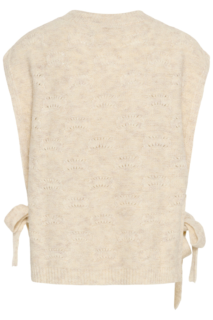Haut en tricot Haggie - Détails noués sur les côtés