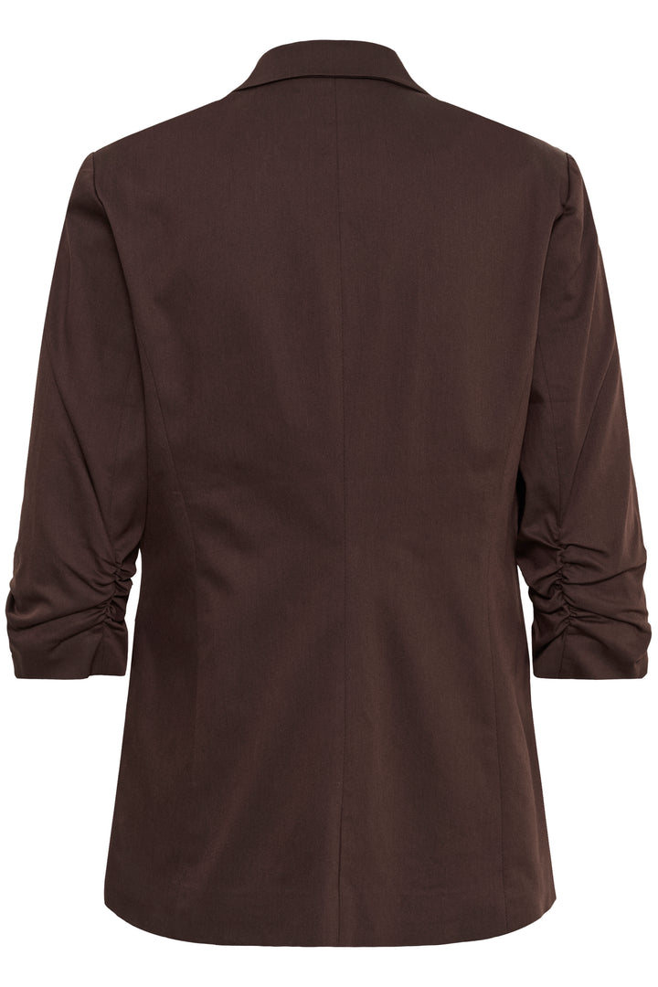 Veste style blazer Gia - Manches 3/4 avec fermeture à bouton unique
