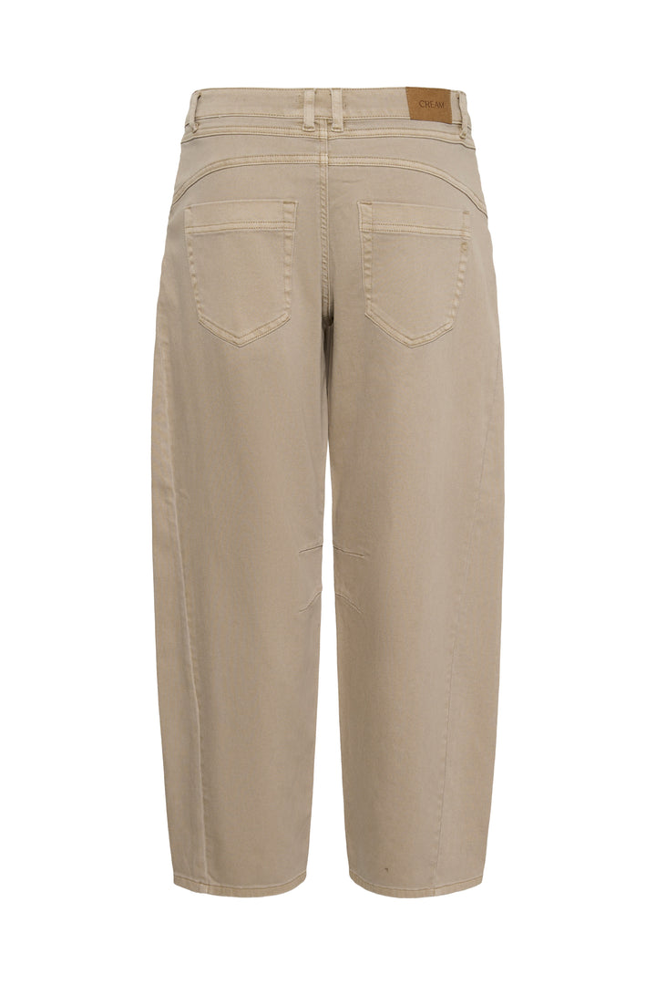 Jeans en coton extensible Djuli - Coupe ballon décontractée