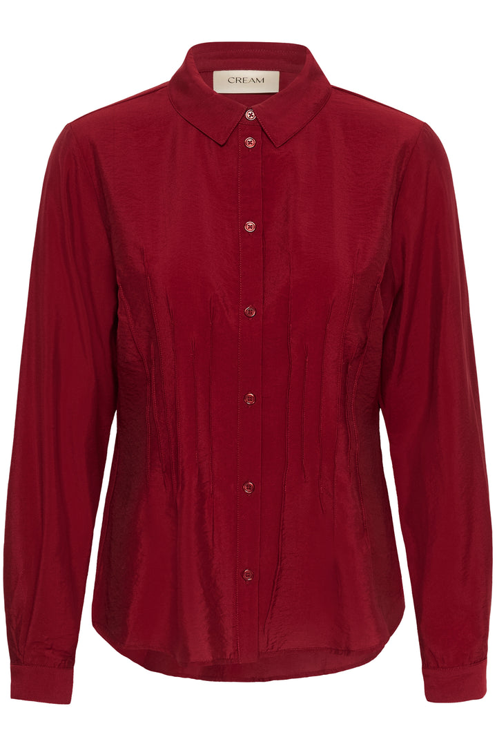 Chemise col classique Fiks - Finition du tissu légèrement texturée
