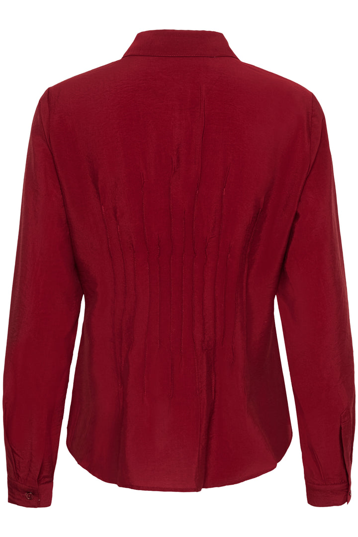 Chemise col classique Fiks - Finition du tissu légèrement texturée