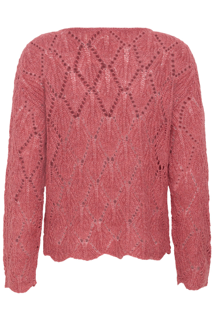 Chandail en polyester recyclé  Niso - En tricot à la coupe décontractée