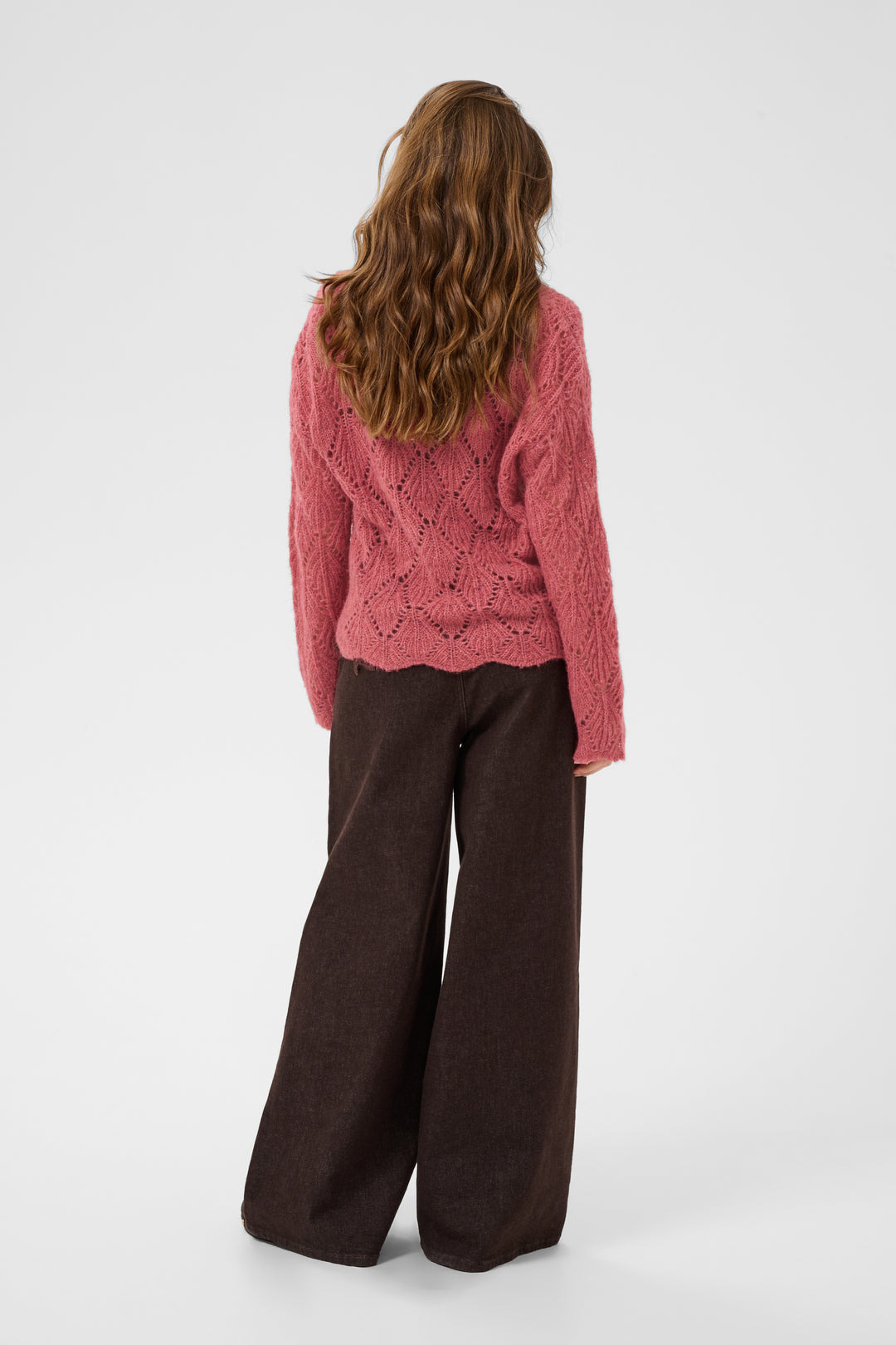 Chandail en polyester recyclé  Niso - En tricot à la coupe décontractée