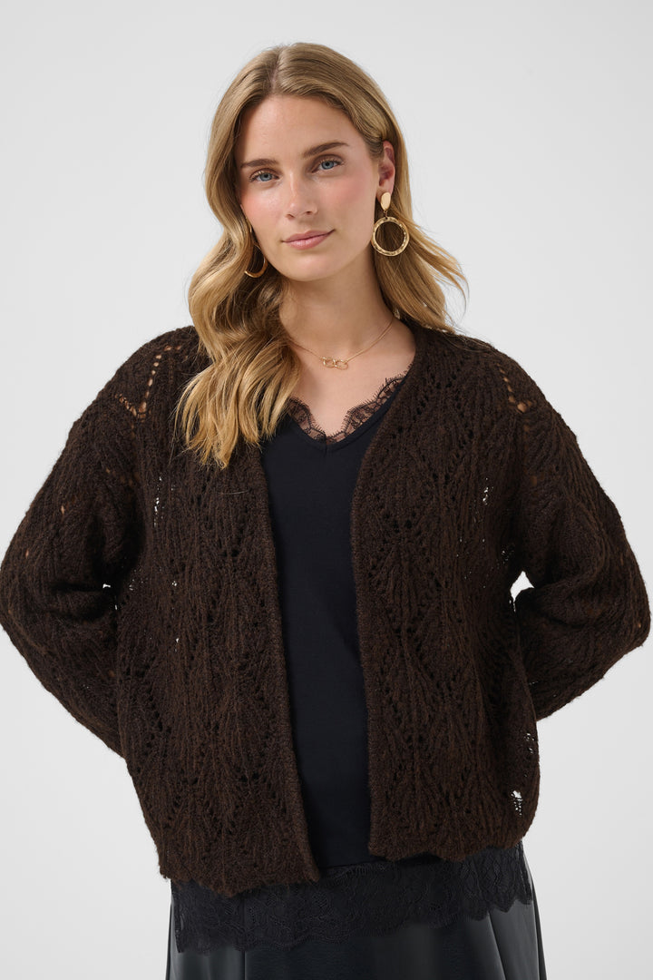 Cardigan confortable Niso - En tricot à la coupe décontractée