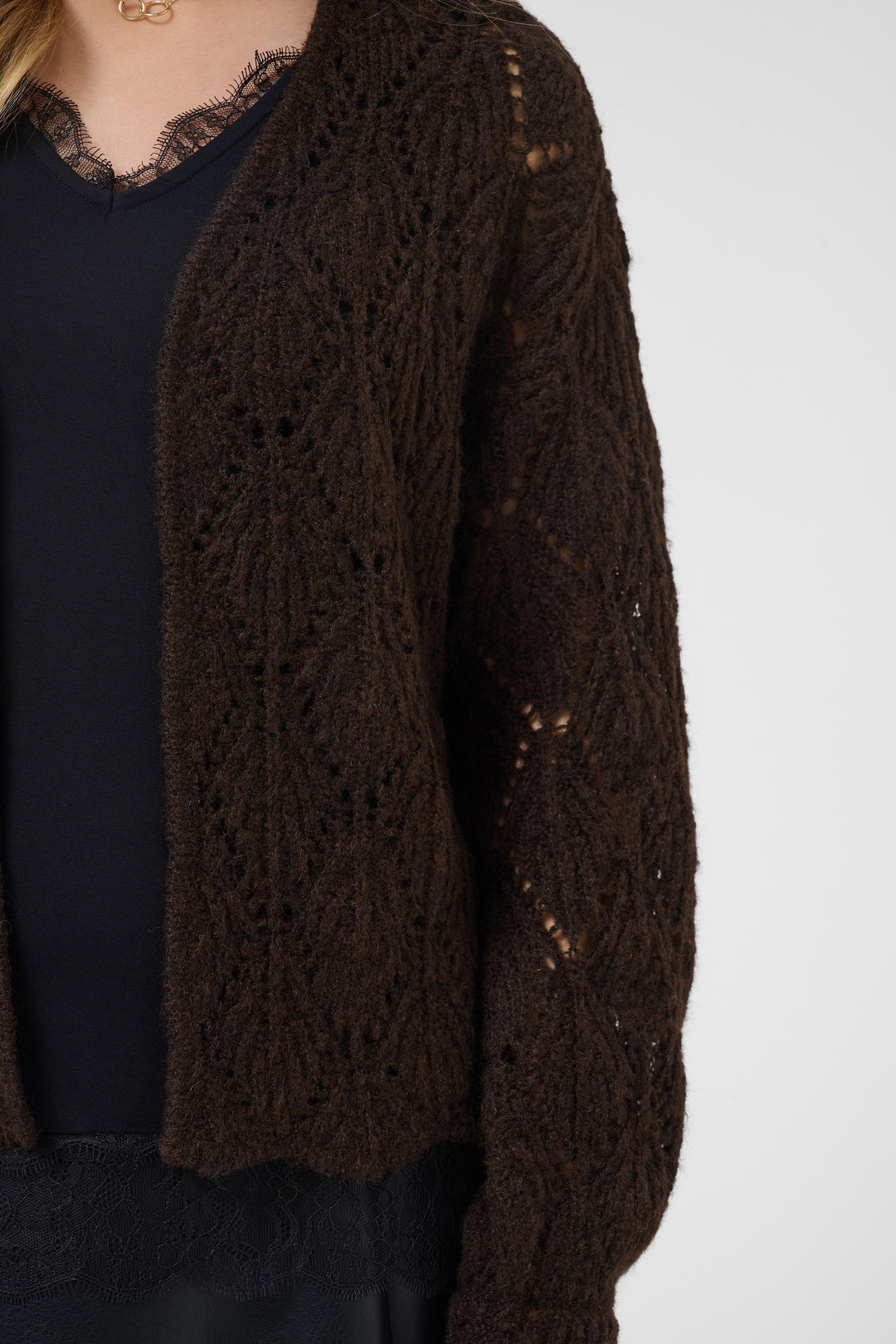 Cardigan confortable Niso - En tricot à la coupe décontractée