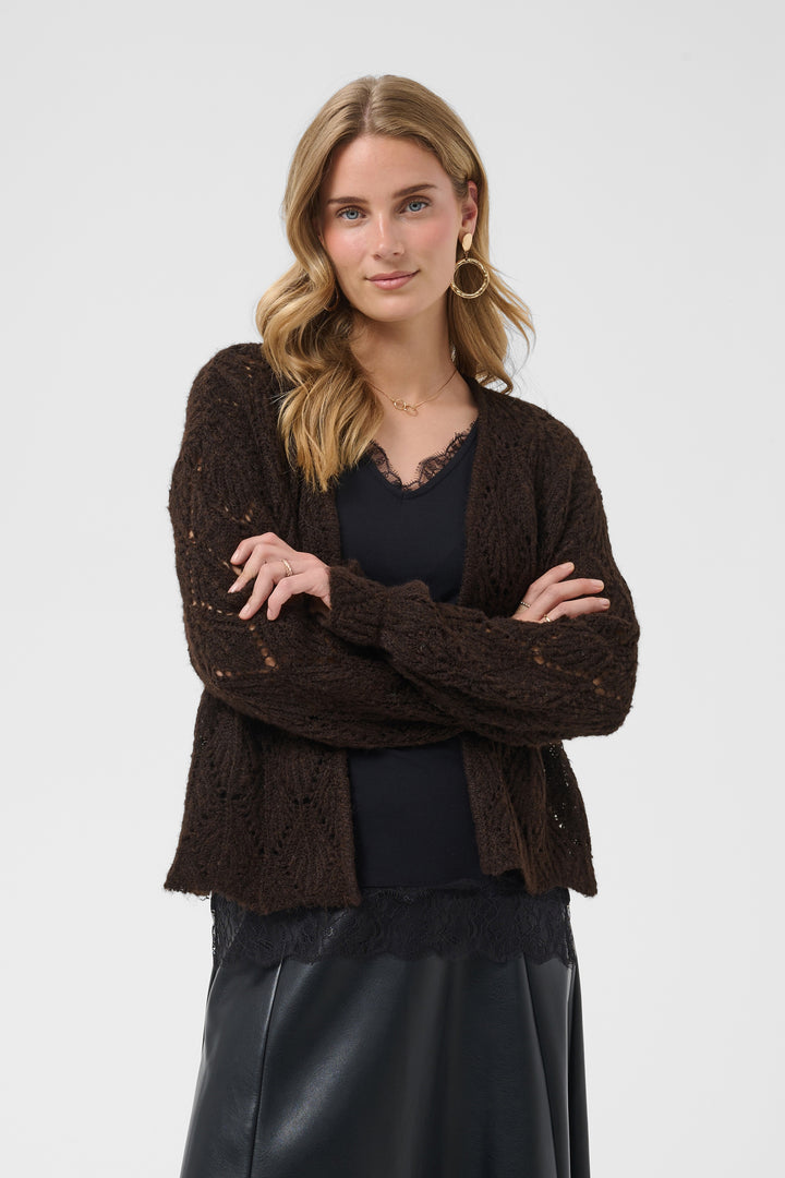 Cardigan confortable Niso - En tricot à la coupe décontractée