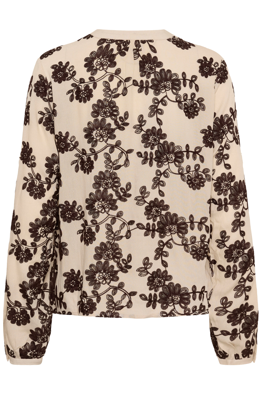 Blouse coupe droite classique Ruby -  Motifs brodés