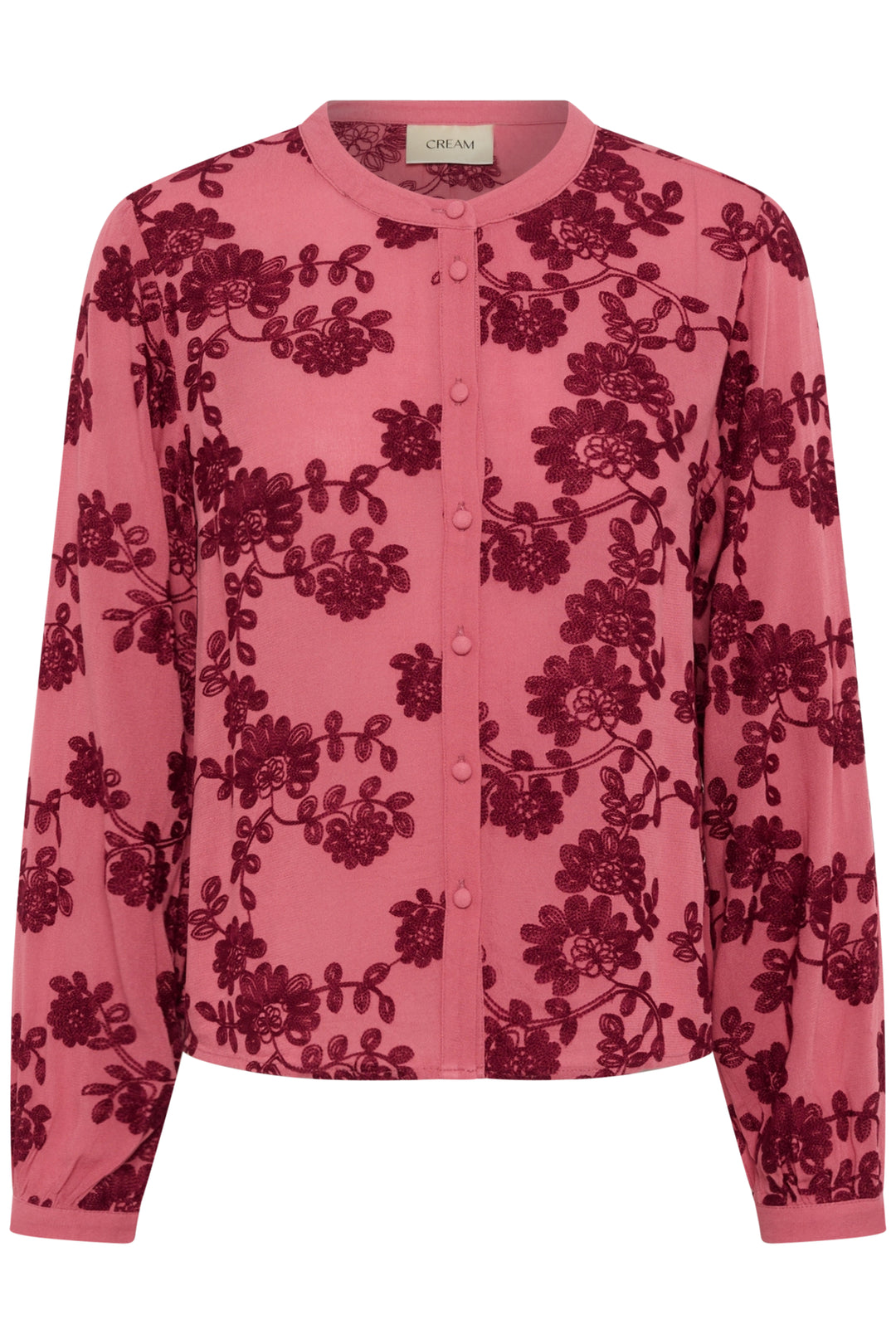 Blouse coupe droite classique Ruby -  Motifs brodés