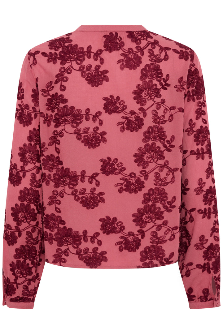 Blouse coupe droite classique Ruby -  Motifs brodés