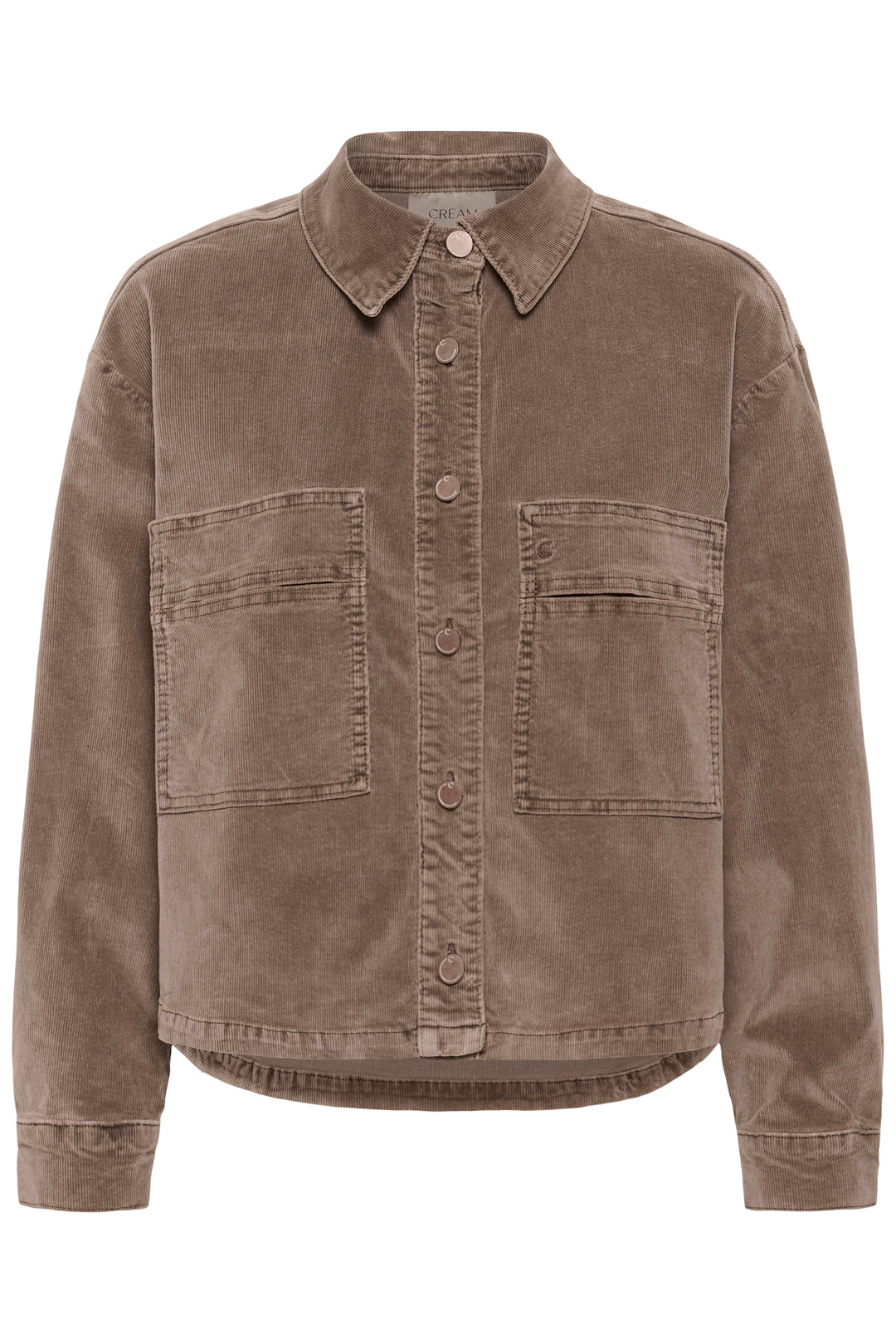 Veste courte en coton extensible Brady - En velours côtelé