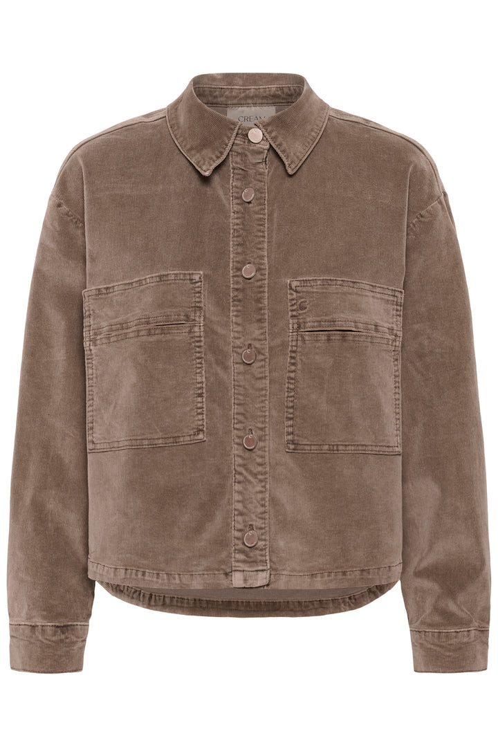 Veste courte en coton extensible Brady - En velours côtelé