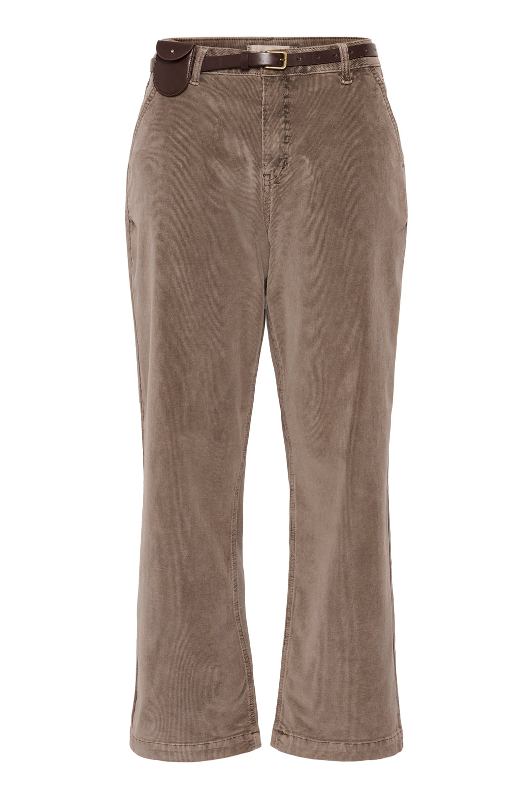 Pantalon long en velours côtelé doux Brady - Coton extensible