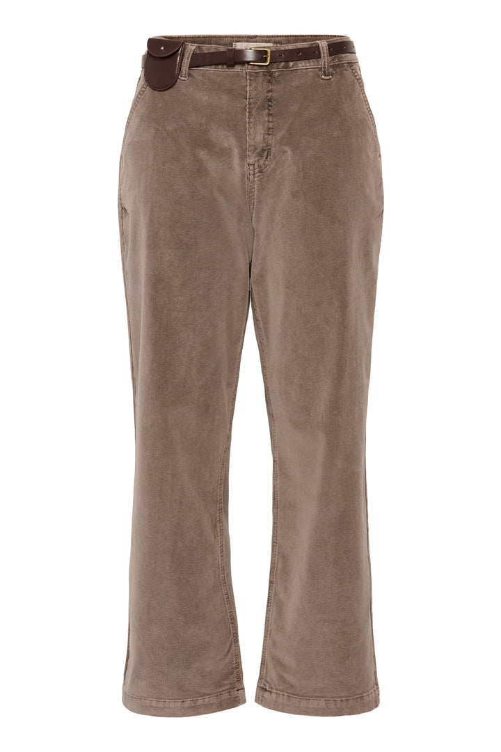 Pantalon long en velours côtelé doux Brady - Coton extensible