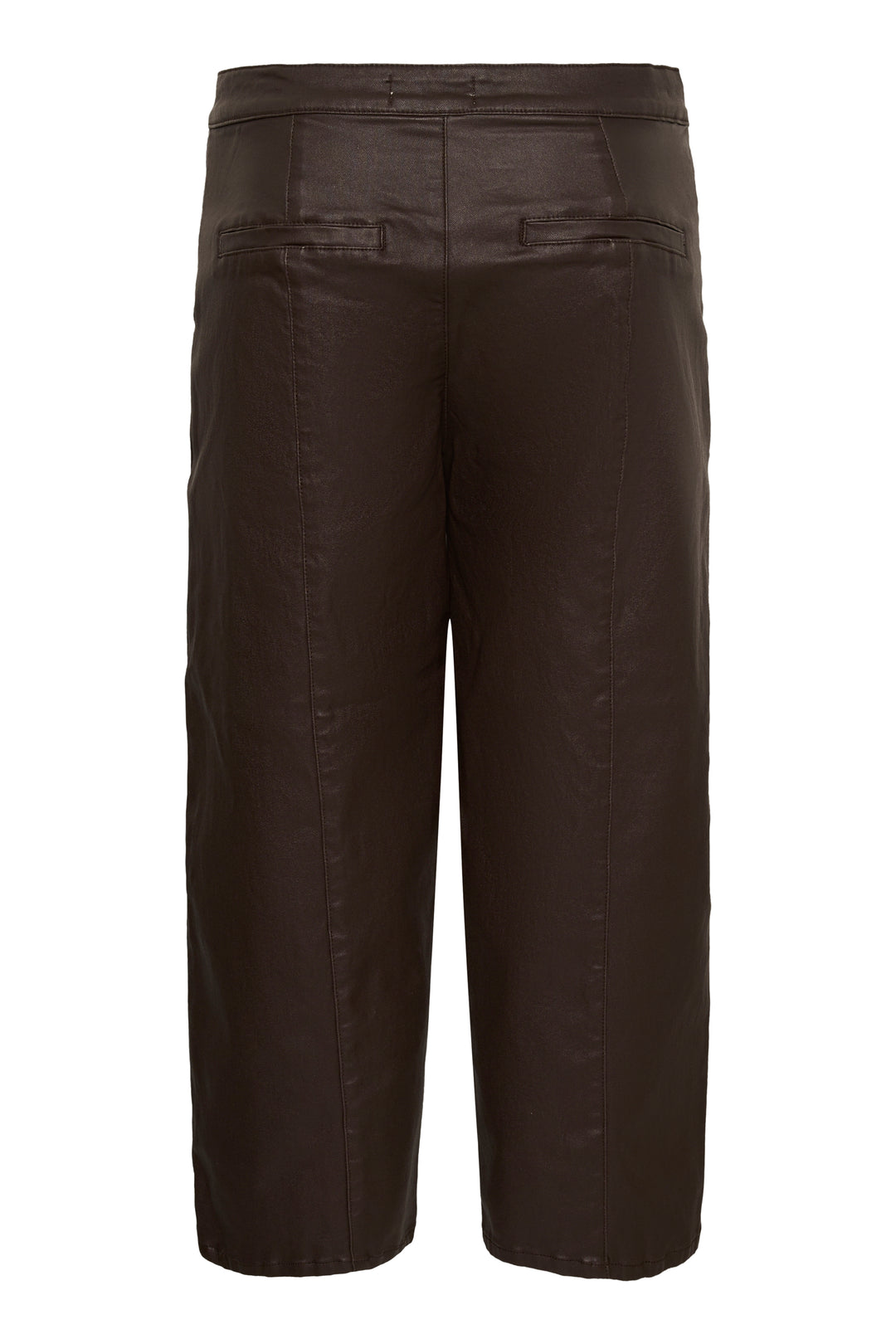 Pantalon longueur cheville Winni - À jambe large et fini satiné