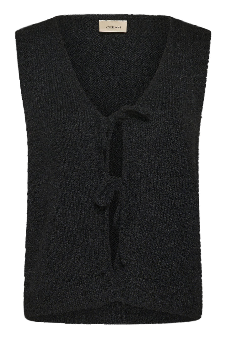 Chandail sans manches Cladine - En tricot avec attaches frontales