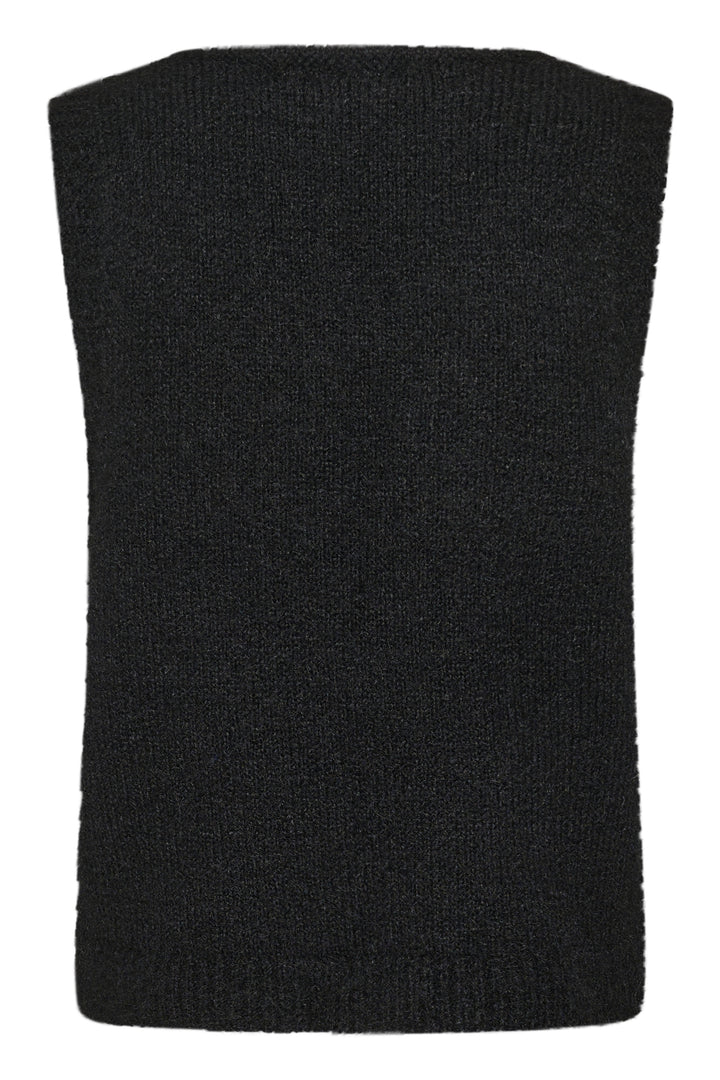 Chandail sans manches Cladine - En tricot avec attaches frontales