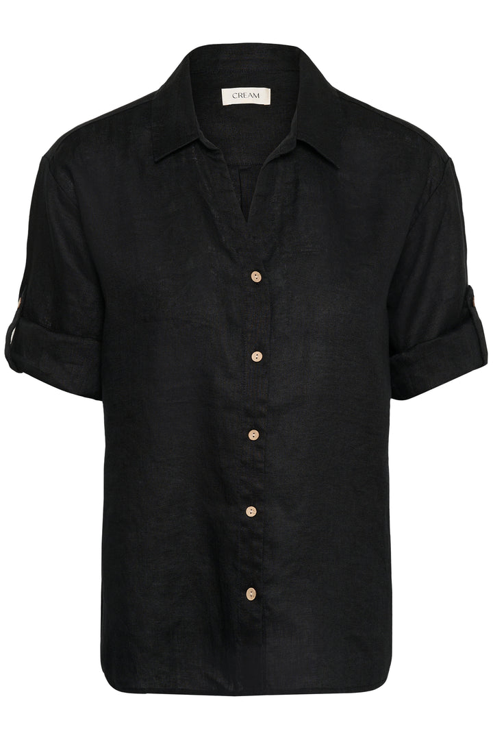 Chemise en lin Bellis - Manches longues coupe oversize